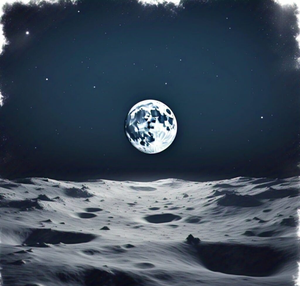 Solar Eclipse moon